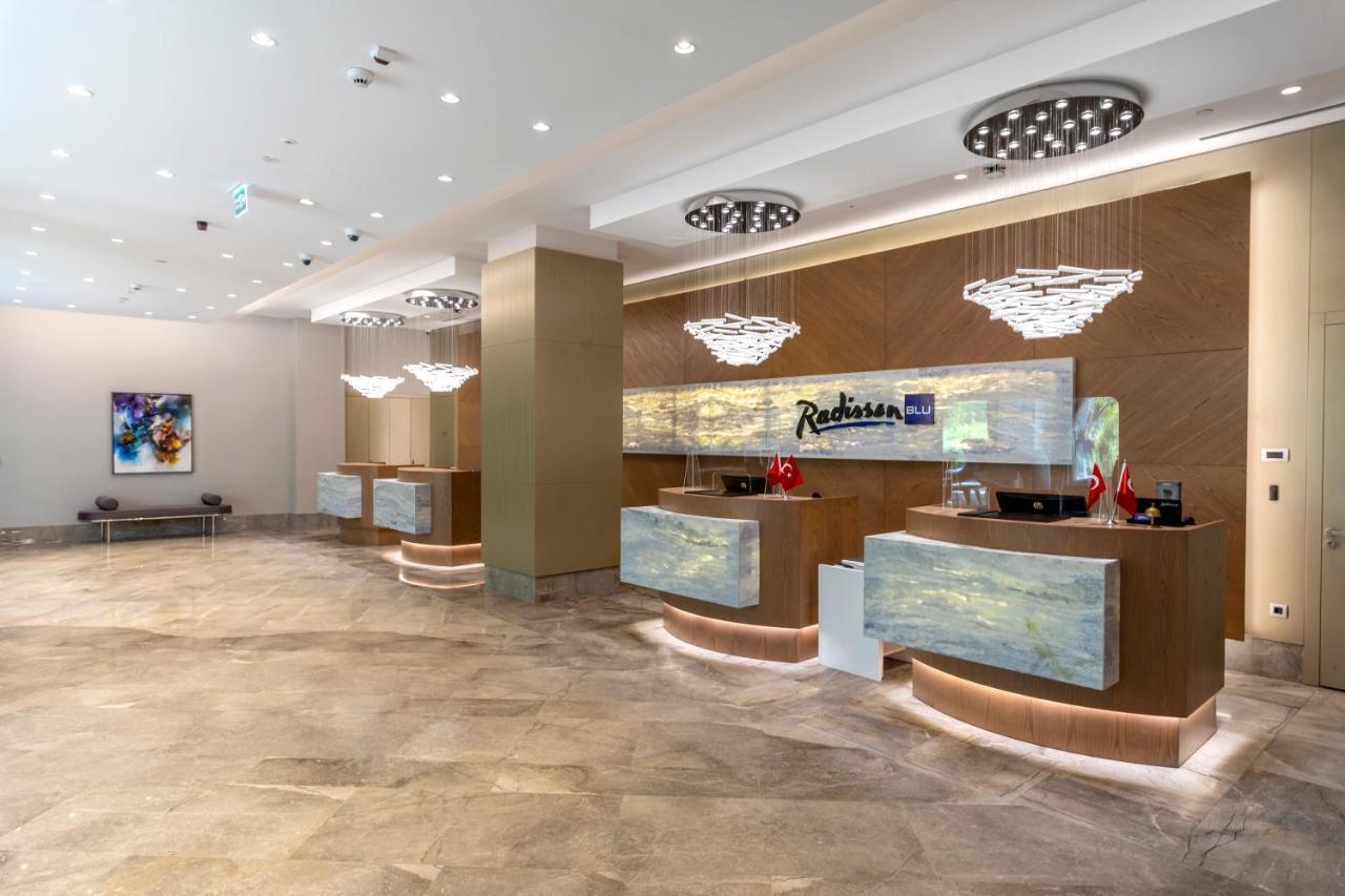 Radisson Blu Hotel Trabzon Eksteriør bilde 3D rendering of a hotel lobby